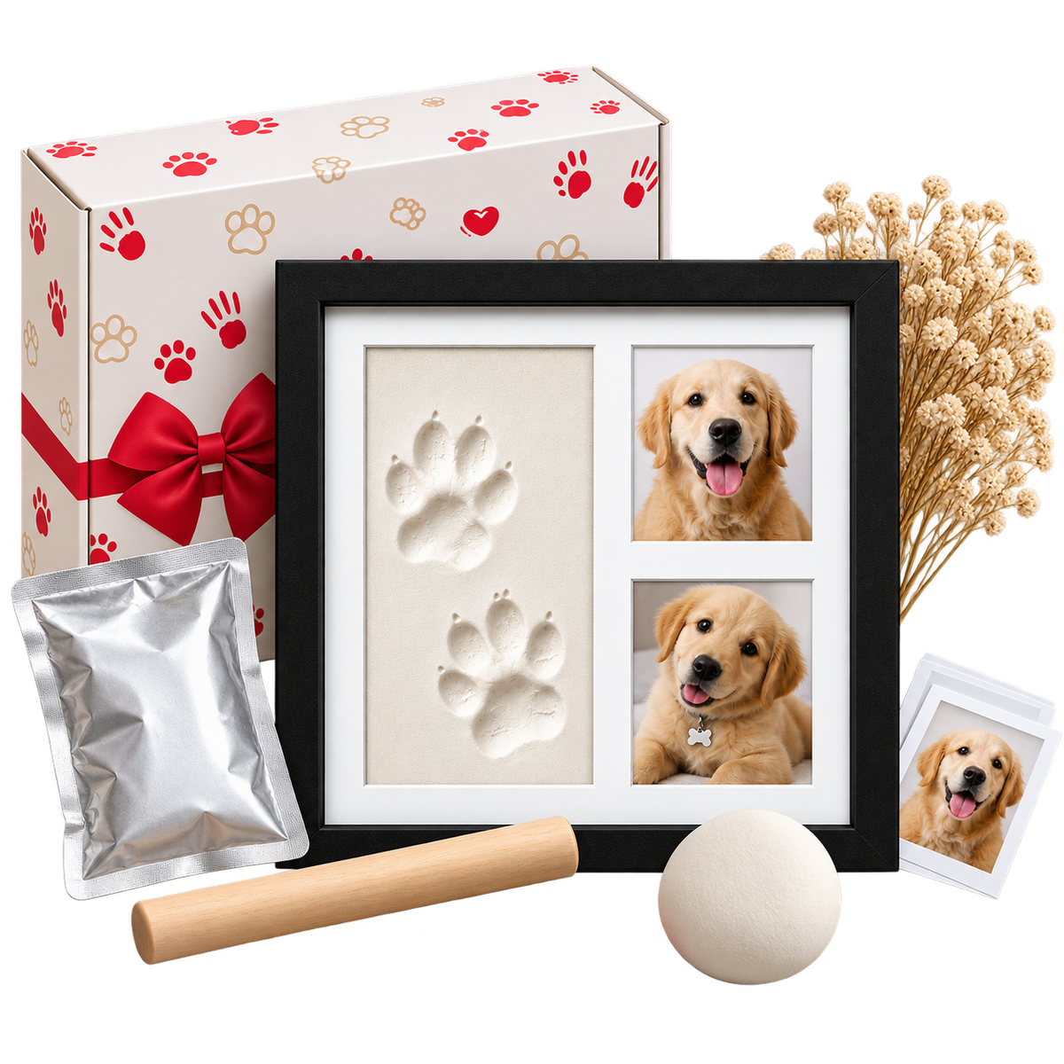 DIY Pet Paw Print Kit