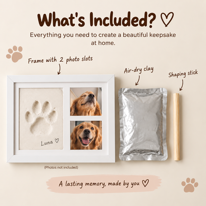DIY Pet Paw Print Kit